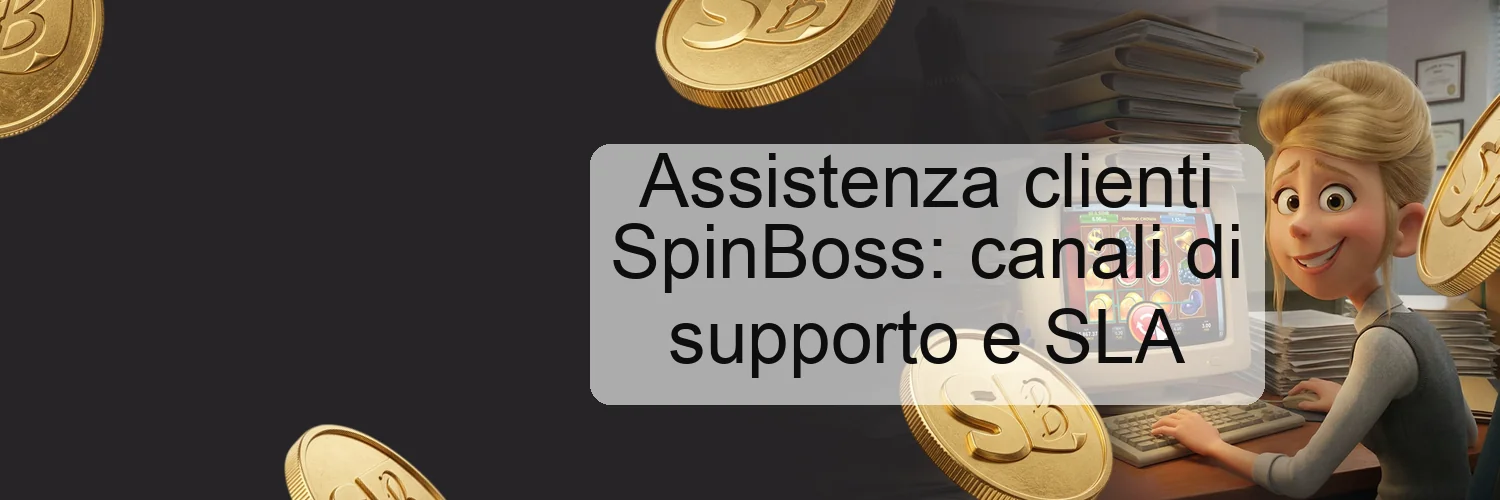 Assistenza clienti SpinBoss: canali di supporto e SLA Assistenza clienti SpinBoss: canali di supporto e SLA